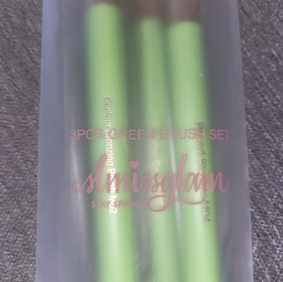 Slmissglam 3pcs green brush set - Picture 7 of 7